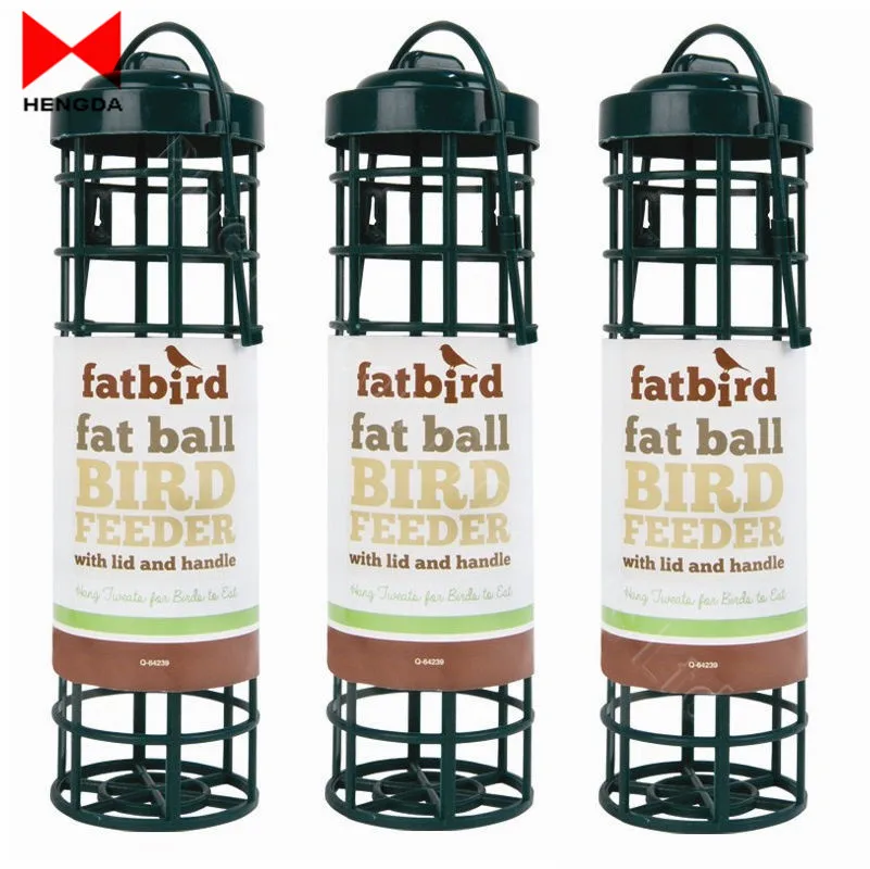 Hanging Fat Ball Bird Feeder Tree Wildlife Feeding Station fat