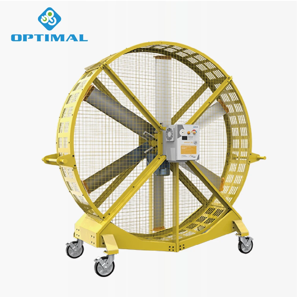 
OPT warehouse use industrial mobile hvls fans 