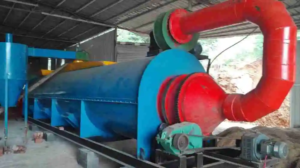 Indirect Heating Hot Air Sawdust Rotary Dryer Machine for Wood Pellet Production Line
