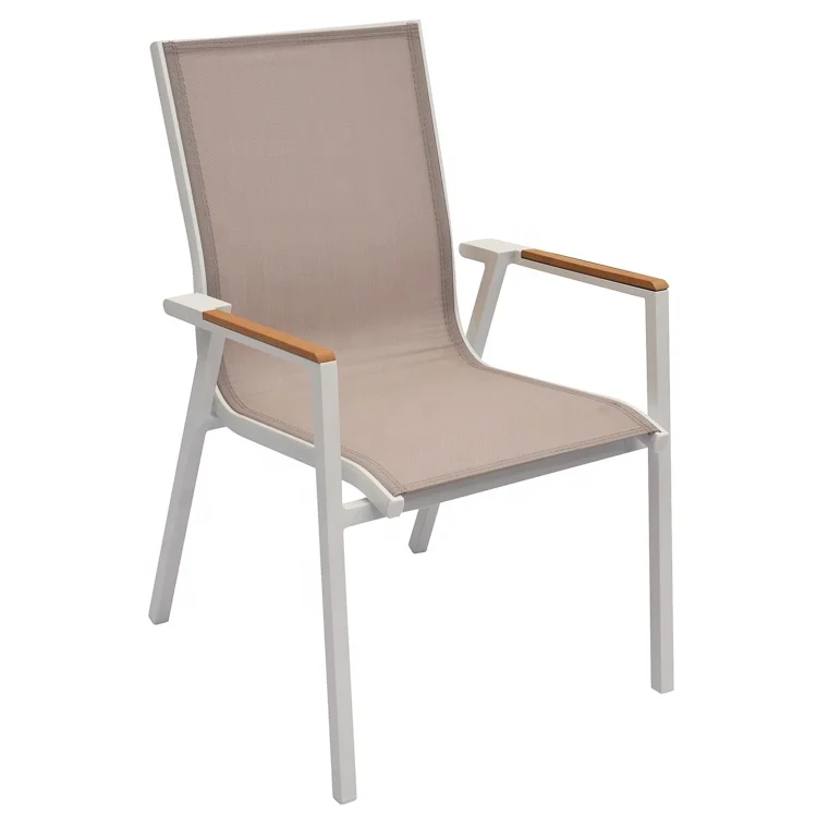 Yinzhou Living Outdoor Wooden Top Dining Set Extendable Dining Table