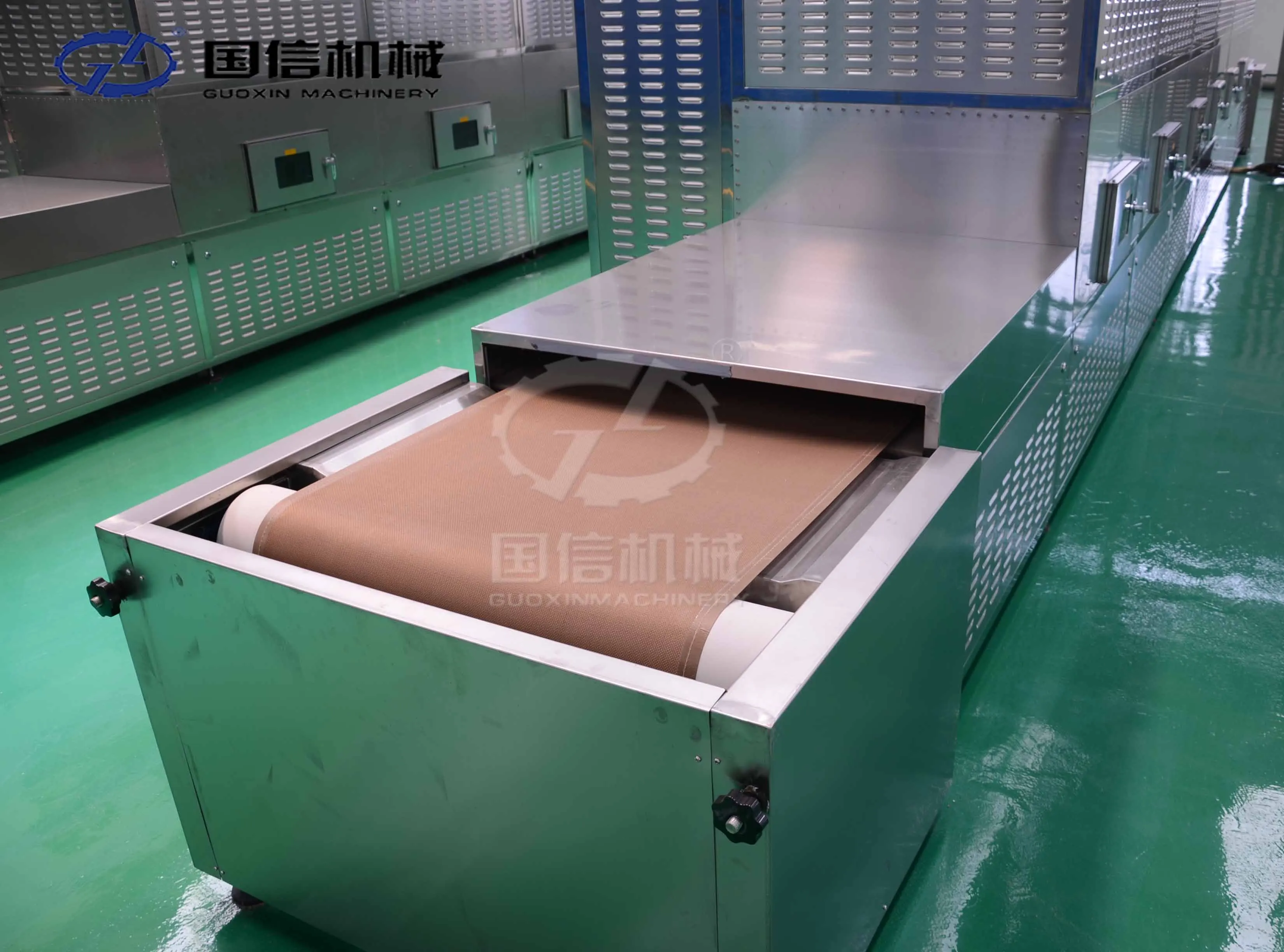 
Energy efficient Larva/Insect/Mantis shrimp microwave drying machine 