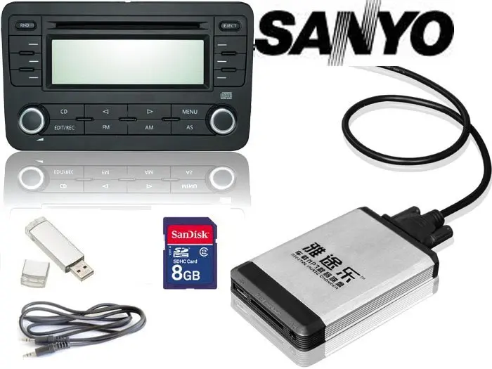 Yatour digital music changer oem sanyo radio cd changer