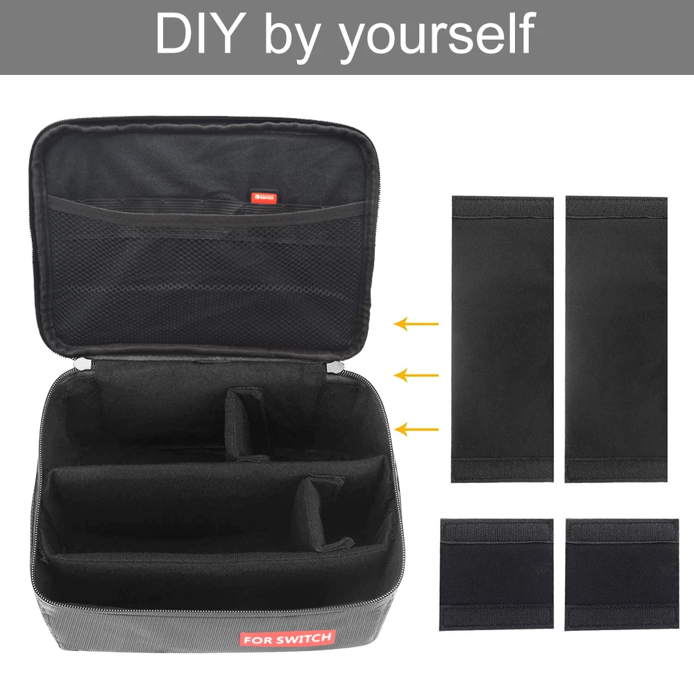 
outdoor travel bag with handle hard shell carrying bag for game machine for nintendo switch case bags 