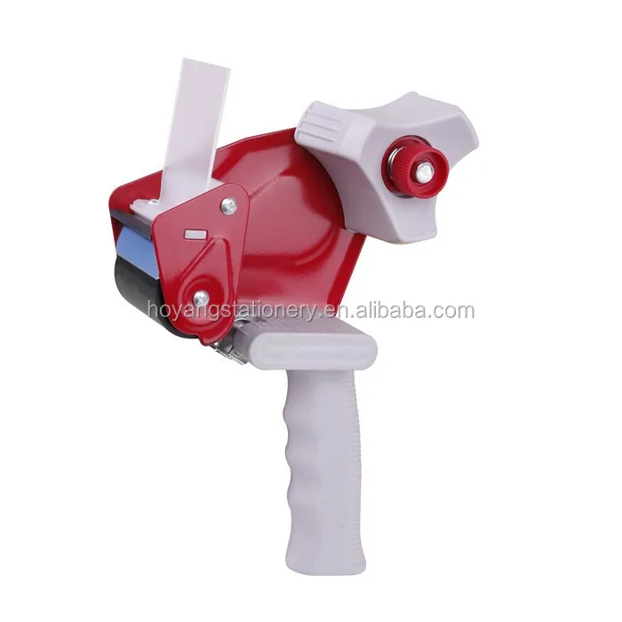 Good Selling Office Factory OEM Heavy Duty ABS Rubber Handle Sealing Tape Cutter 2 Inch Packing Tape Gun Dispenser