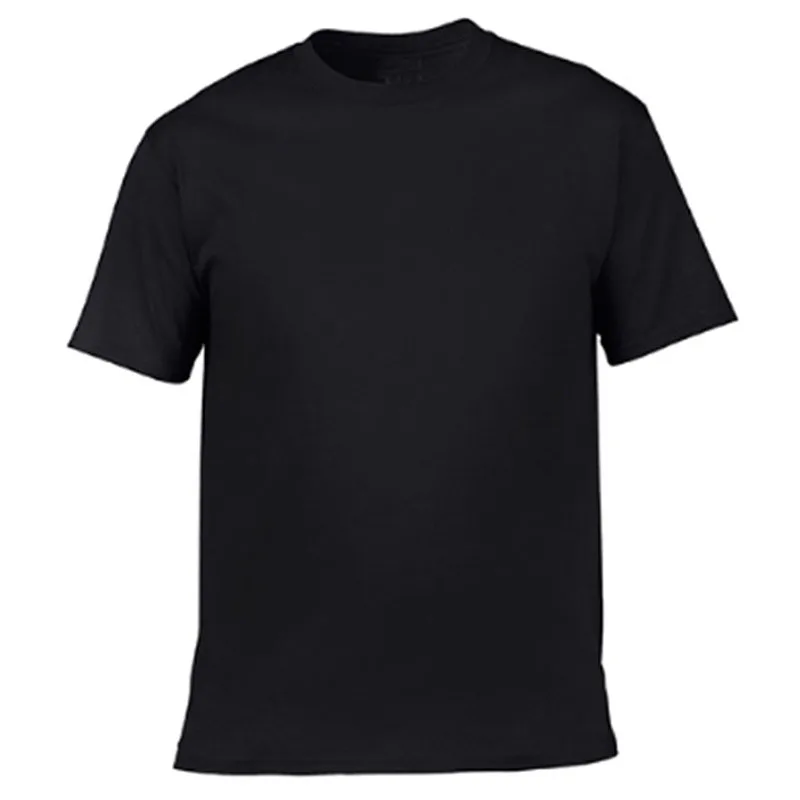 OEM logo design blank plain casual short sleeve plus size summer basic t-shirt