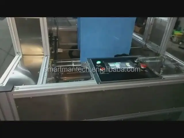 
Automatic Ultrasonic Cross Cutting Machine for tower fabrics 