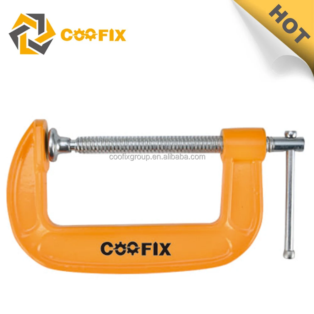 
COOFIX portable hand tool G clamps 4'/5'/6' 