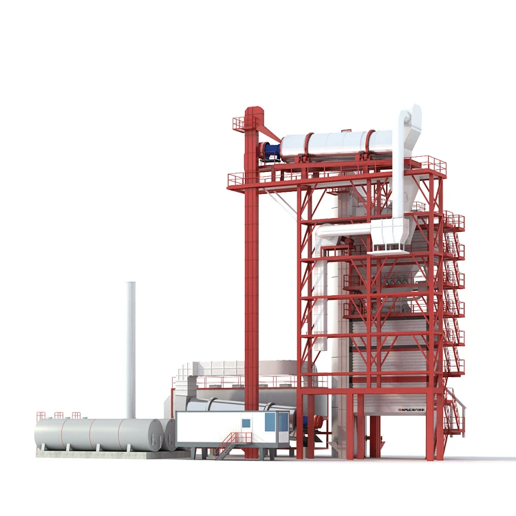 240th Asphalt Mixing Plant with coal burner