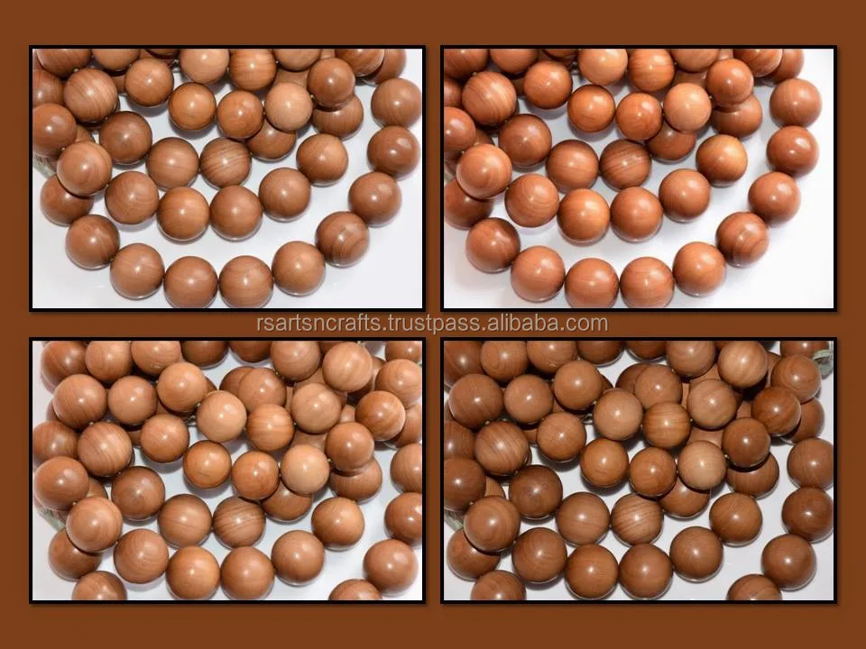  Бусины из сандалового дерева/бусины дерева-сувениры ручной работы/сандаловое дерево mala