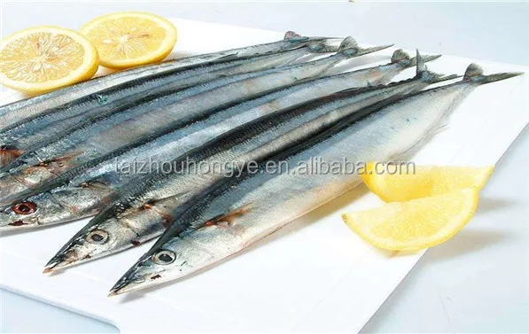 
2018 New arrive good quality Frozen Pacific Saury seafrozen fish for sale 