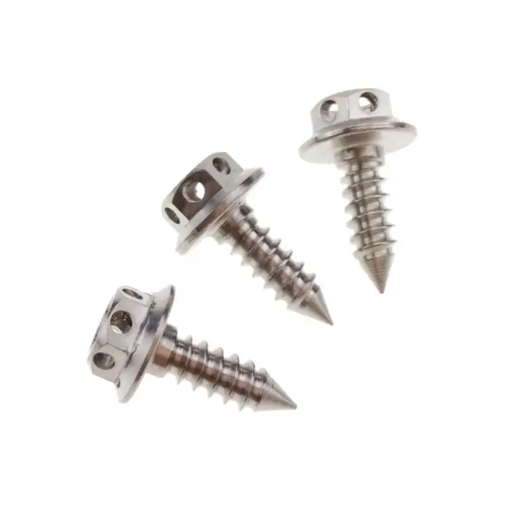 
M6 Self Tapping Titanium Screws Hex Washer Head Fastener for Motorcycle Spare Parts TC4 