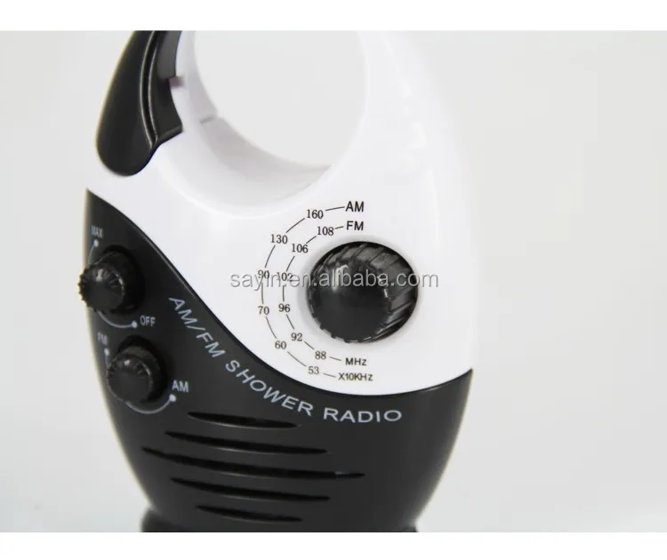 
 Водонепроницаемая душевая кабина и ванная комната am fm портативное радио беспроводной мини портативный водонепроницаемый динамик  