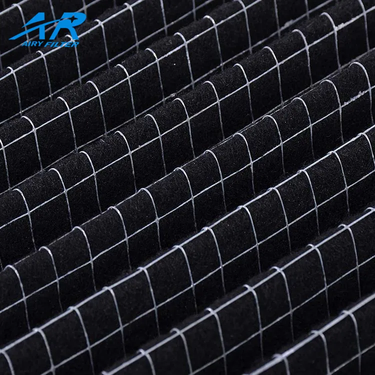 Composite Materials Panel Filter To Absorb Noxious Gas Activated Carbon For Odor Removal+Active Carbon Filter Cylinder