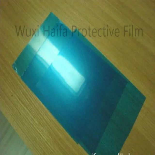 Blue flm for aluminum profile surface protection