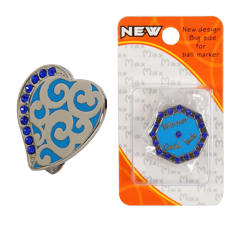 
Hot Selling Golf Ball Marker Magnetic Golf Hat Clip 