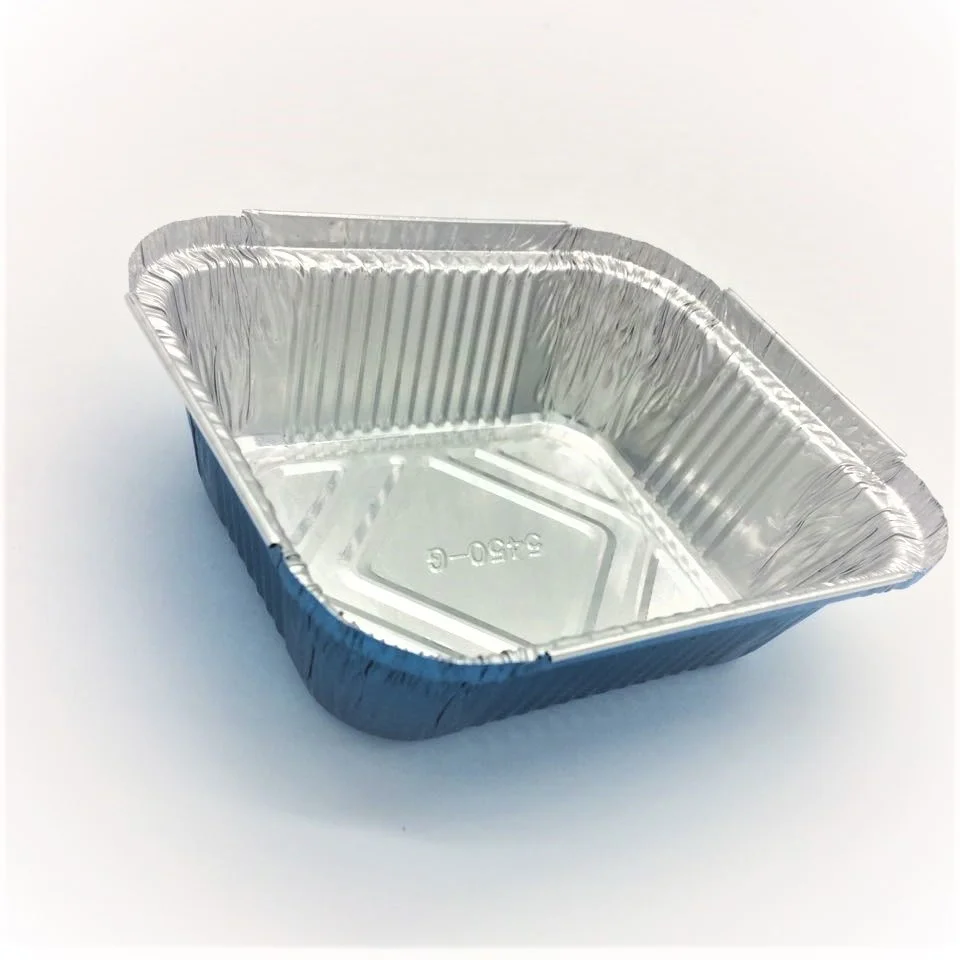 coloured aluminium foil food container