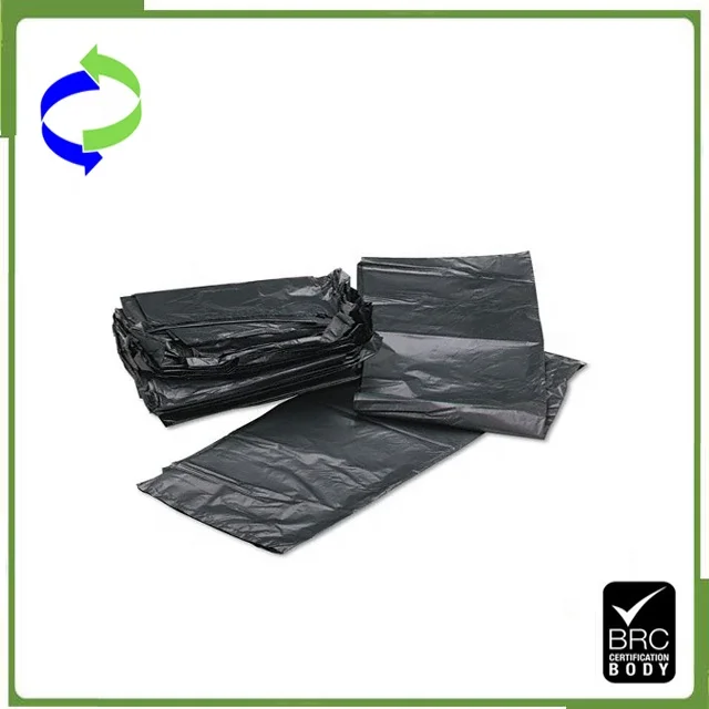 
Supply Custom Plastic Black Garbage Bags/Trash Bag/Trash Can Liner 