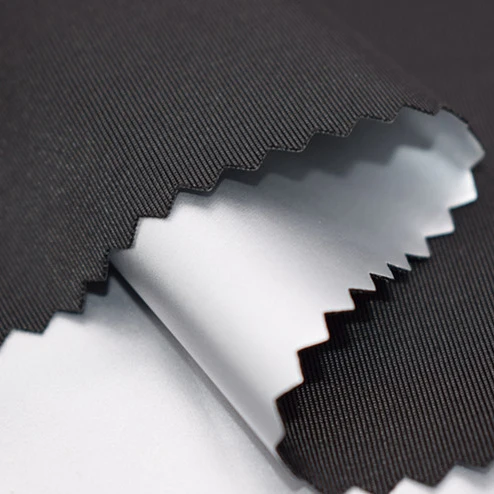 
Hotsell silver membrane laminated knitted fabric sauna sweat suit fabric weight loss sportswear 