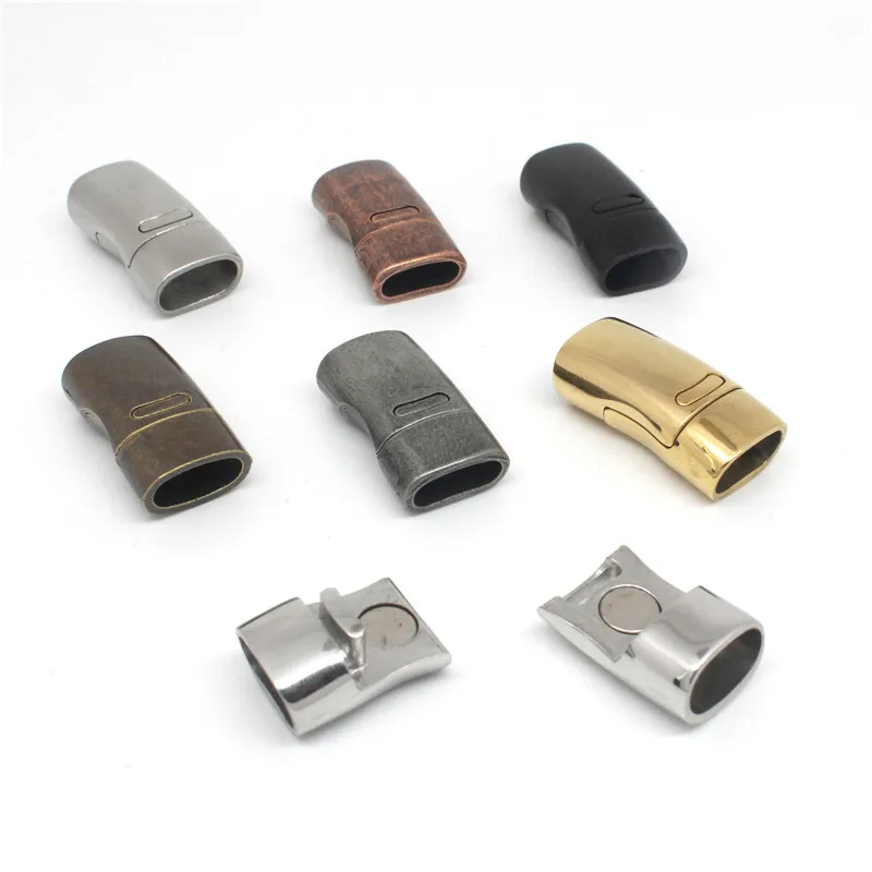 high quality Stainless Steel Metal Clasp For Leather Bracelet