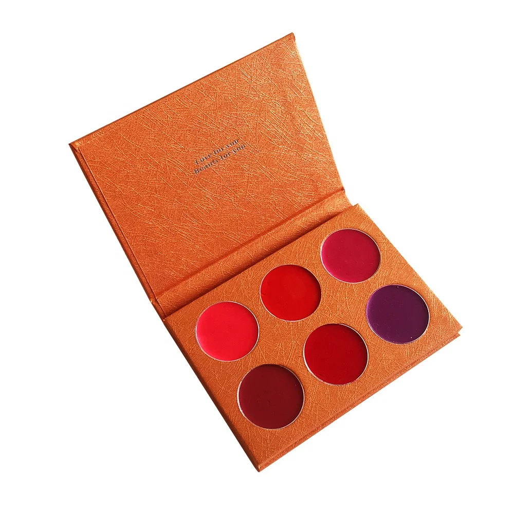 
make you own rich pigment 6 colors blush palette 