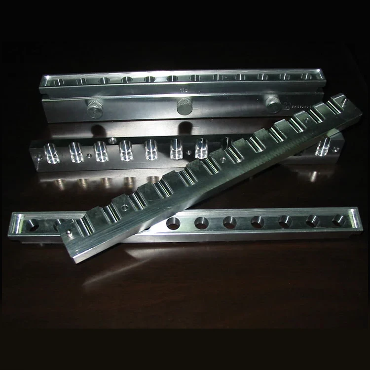 
Mould maker regular 3pcs split type 12 cavities aluminium lipstick mould machine, plastic injection lipstick mold 