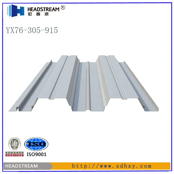 Galvanized steel floor decking corrugated steel decking floor plate for building materials