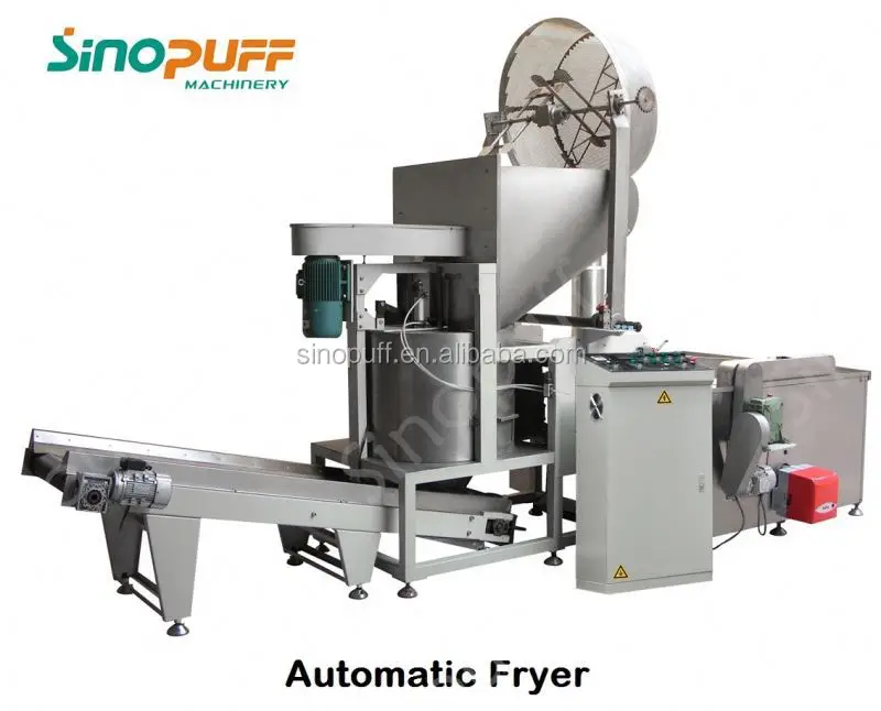 
potato chips fryer / Gas /automatic continuous Fryer 