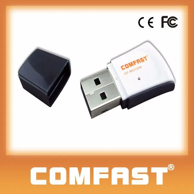 Comfast CF-WU720N 150 Мбит супер мини размер Wifi адаптер, USB Wlan ключ