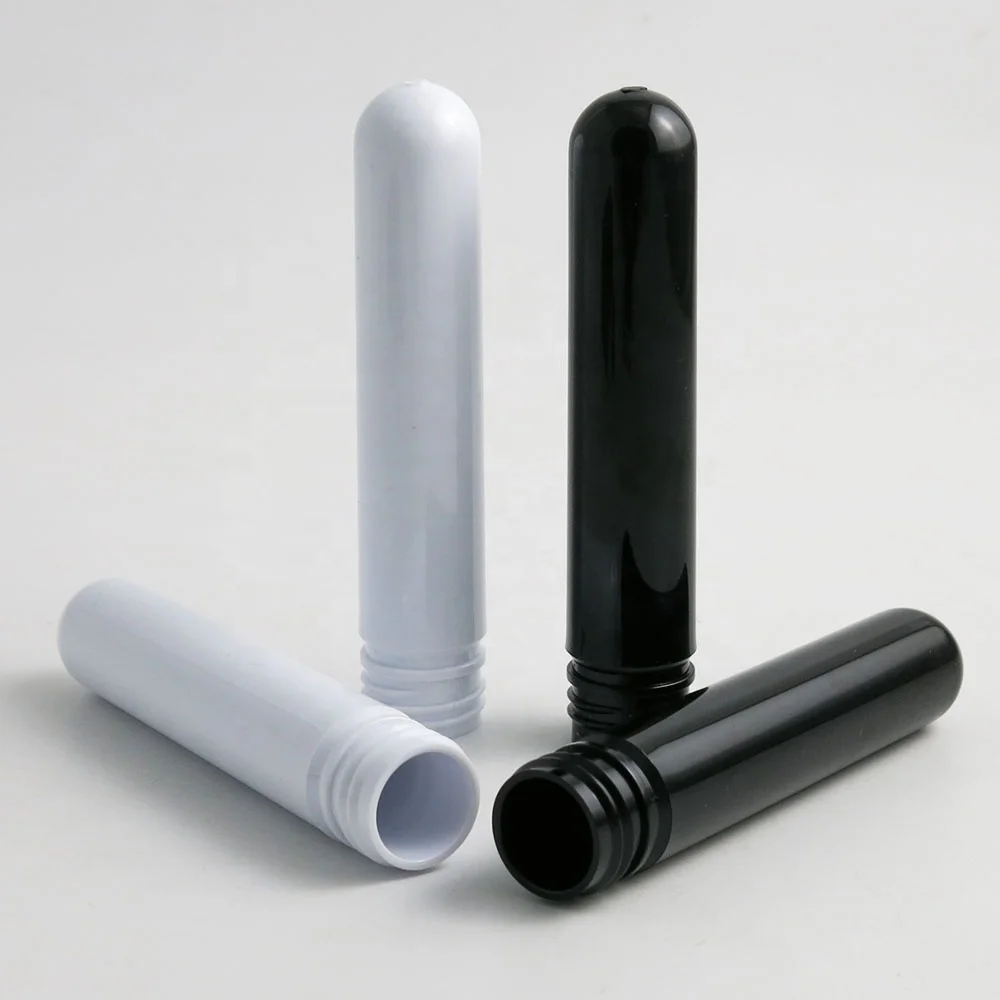 20ML Plastic Empty Cosmetics Tube Container Bottle PET  Refillable Bottles Mask Plastic Test Tube With Cap