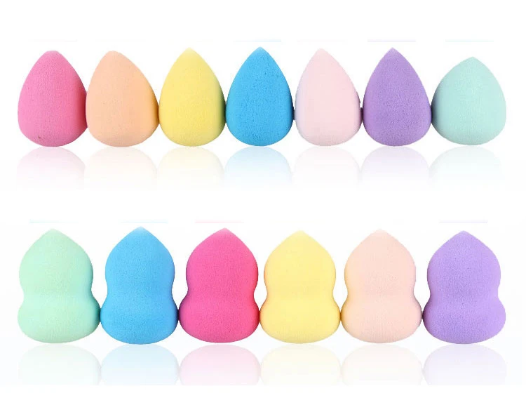 
Waterdrop Sponge Puff Professional wholesale cosmetic sponge gourd shape makeup sponge 