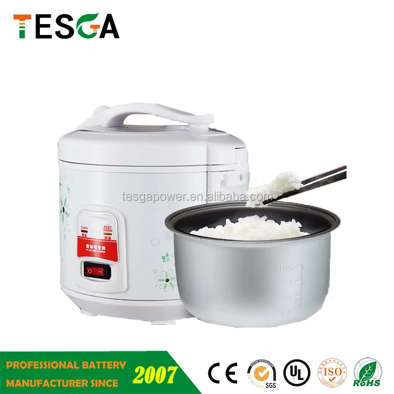 12V/24V dc rice cooker 3Lfor car/truck/solar/battery
