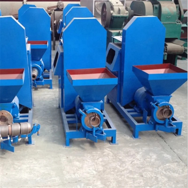 Sugarcane firewood sawdust rice husk charcoal briquette press charcoal making machine factory price