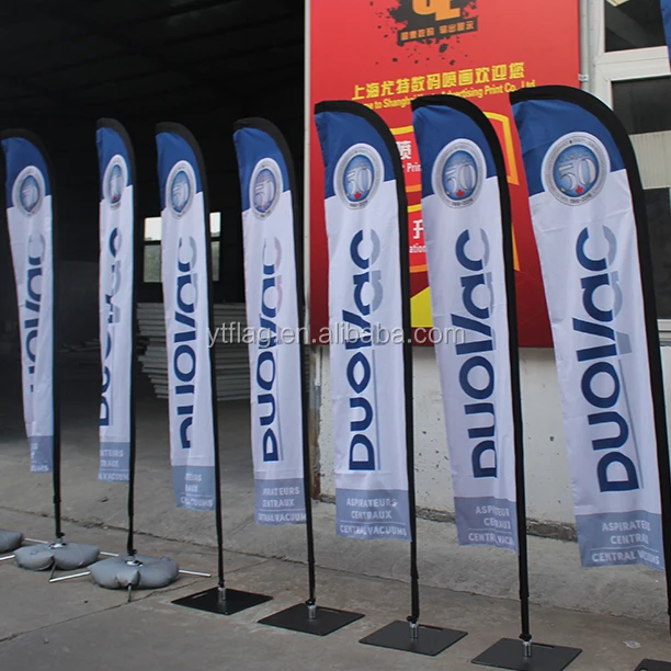 10 feet feather flag banner