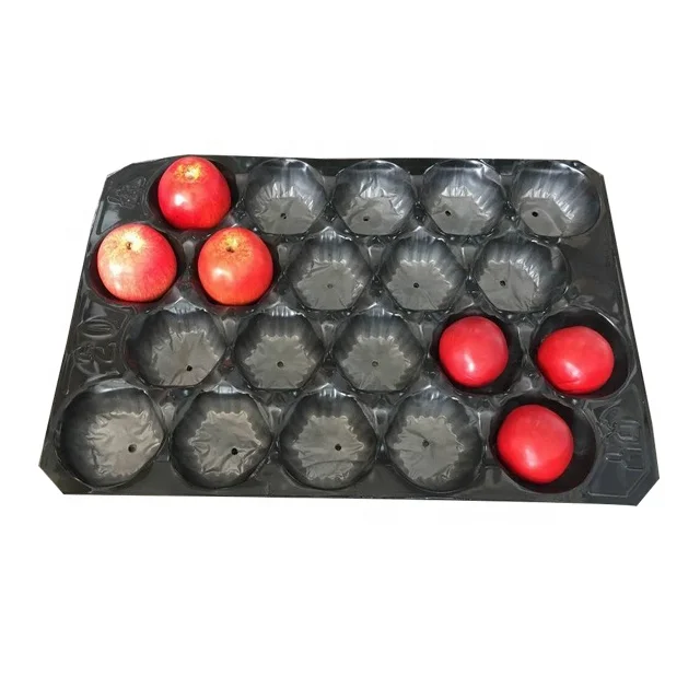 
Apple/Peach/Pear/Kiwi Fruit Vacuum Thermoformed Plastic Packaging Tray 