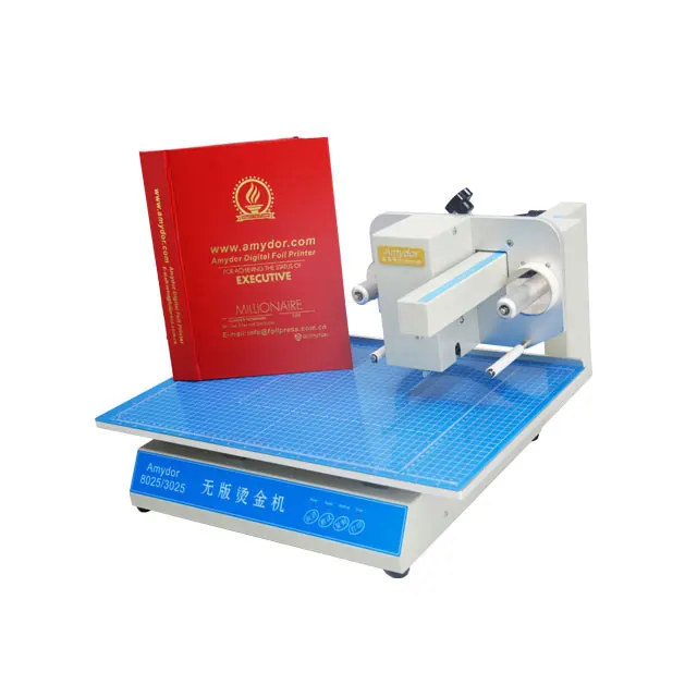 8025 Digital hot stamping Xpress foil notebooks Printer machine