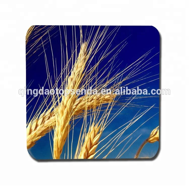 Горячая Распродажа квадратные 95 мм x MDF пробковые сублимационные подставки