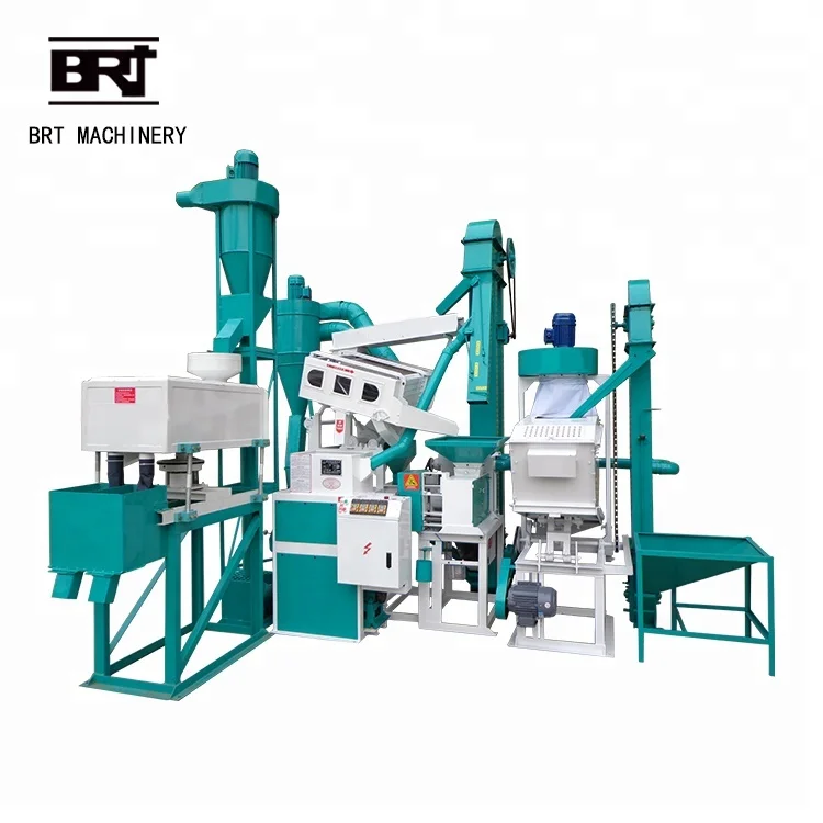 Automatic mini rice processing mill/rice mill plant/ricemill machine