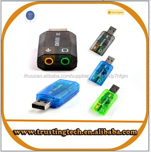 USB Звуковая Карта USB Audio 5.1 Внешний USB Звуковая Карта Аудио Адаптер Микрофон Спикер Аудио Интерфейс Для Пк Микроданных