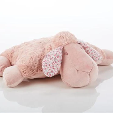 soft home deco cute light color classic plush toy  sheep backrest cushion pillow