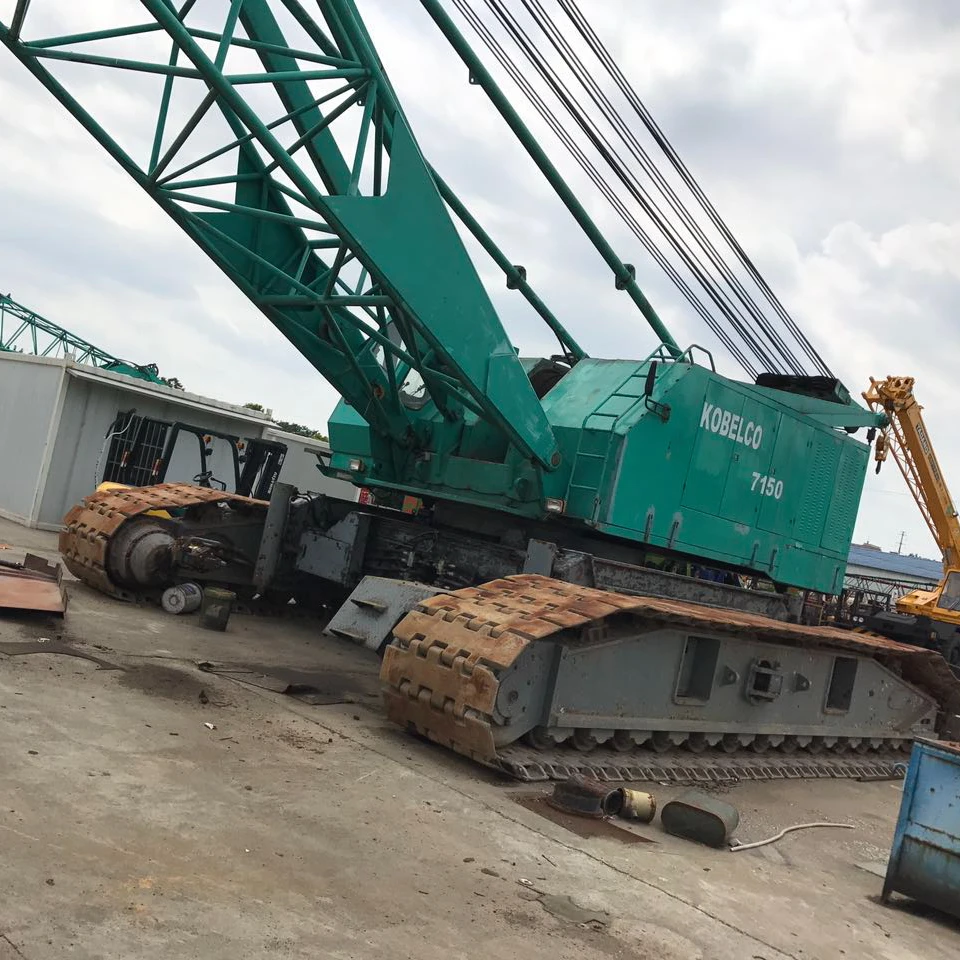 Гусеничный кран Kobelco 150 5170 тонн для продажи, высококачественный гусеничный кран Kobelco 100t 5100 для продажи