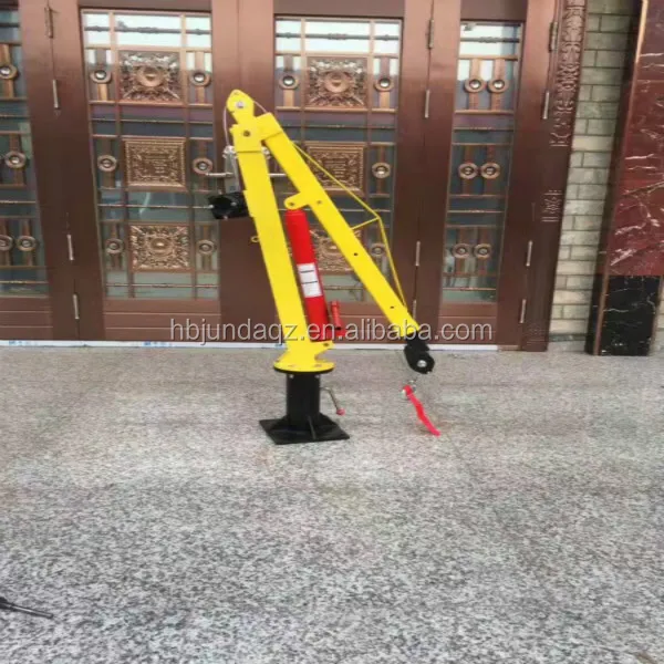 Manufacturer mini mounted truck crane 1000kg for car lifting
