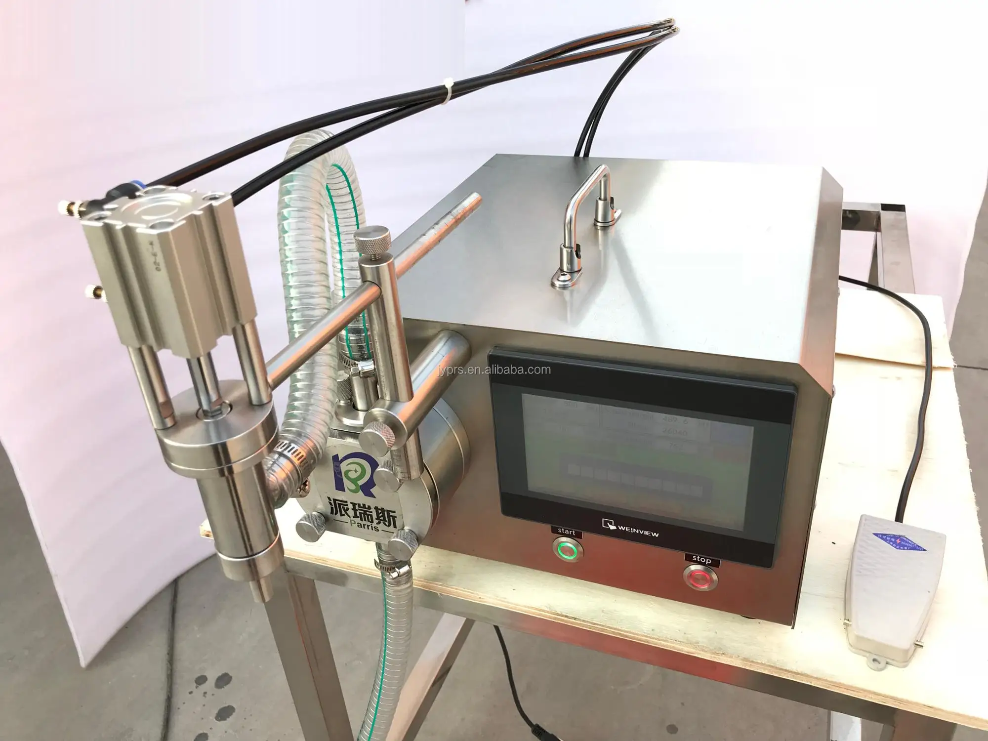 Table-top One Head Gear Pump Filler for Shampoo