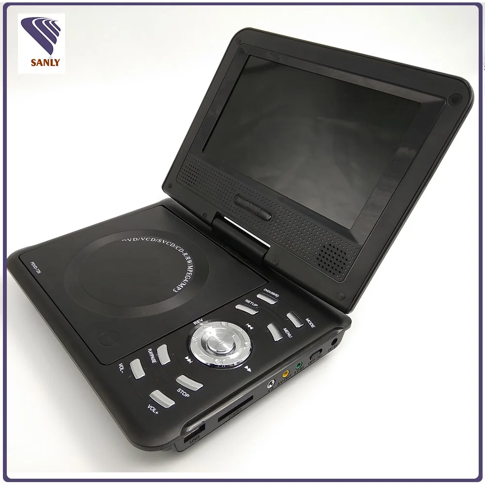  Hot Sale dual screen portable dvd player for car 10 inch