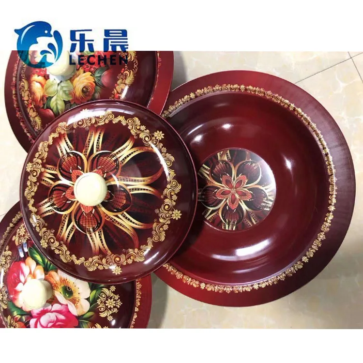 Food/Kitchenware Vegetable/Iron Wash Tinplate Basin/ Tin Box Pots With Cover Basin Bolw Lid