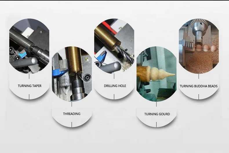 750W MD210 High precision Metal Lathe machine mini hobby lathe machine for sale