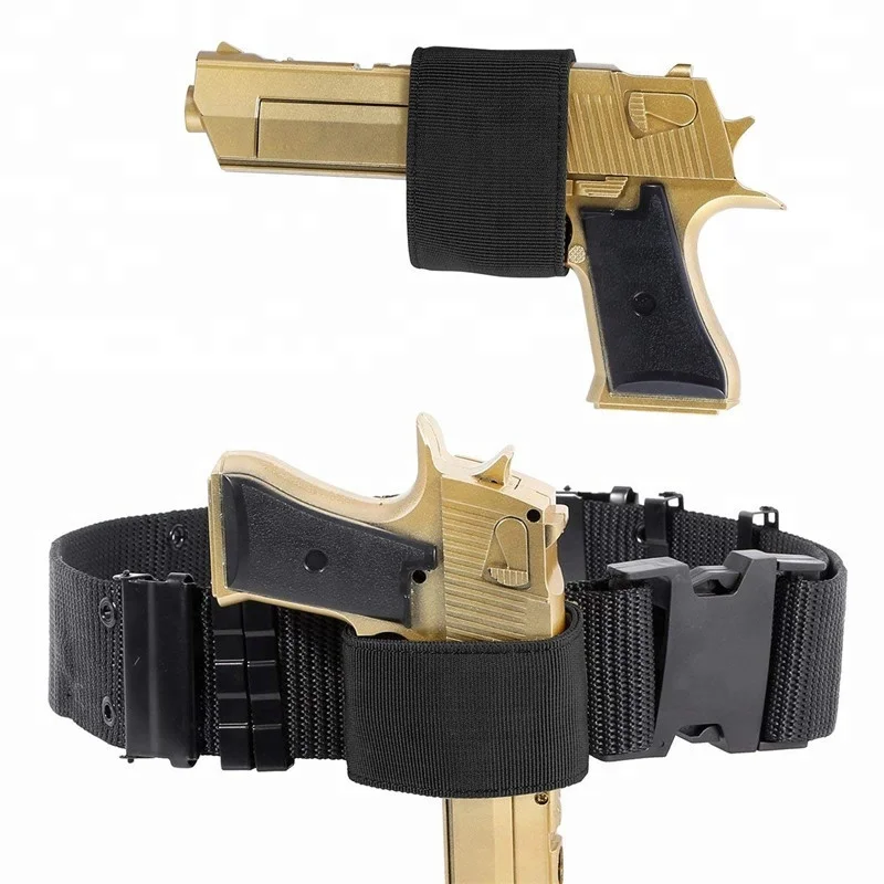 
Universal Tactical Military Belt Gun Holster for Concealed Carry for Pistols Guns Men Women Right Left Hand 