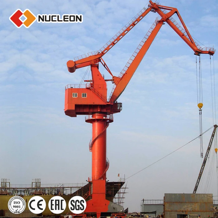  Портальный кран Nucleon морской пьедестал палубе Кливер
