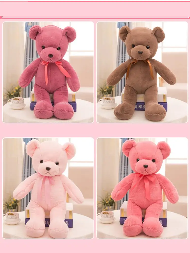 Customized cheap toy China cute bear plush animal toy for kids children