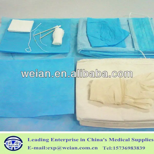 
Disposable Medical Surgical Delivery Kit 