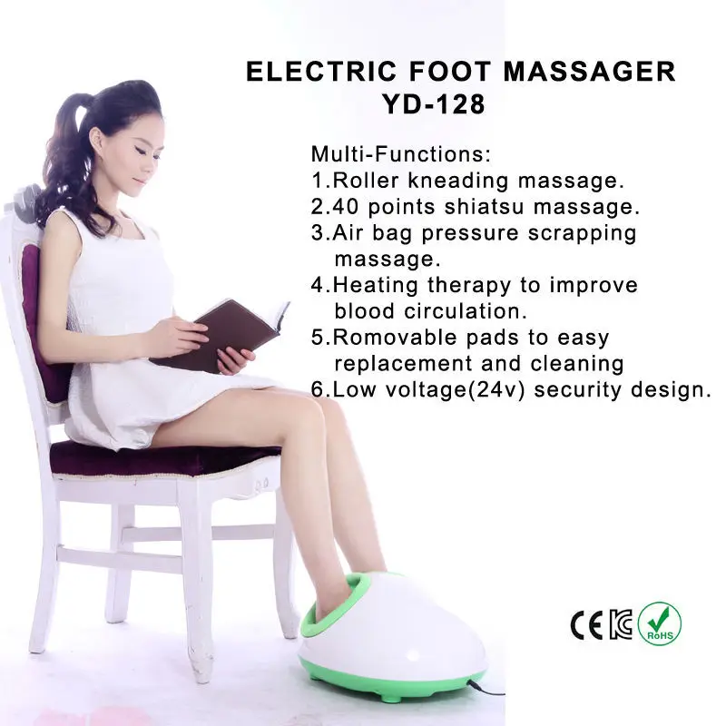 
yd-128 Electric reflexology far infrared foot massage machine 
